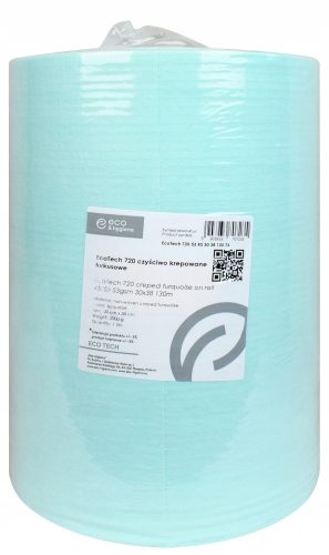 Eko-Higiena EcoTech 720 Vlies-Reinigungstuch 30 x 38 cm türkis