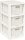  BranQ Badezimmerregal 29,3x23,9x48,5 cm beige