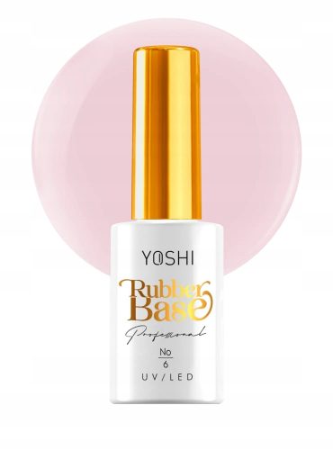  Yoshi Rubber Base No6 UV Hybrid Hybridlack Gummibasis 10 ml SEOL