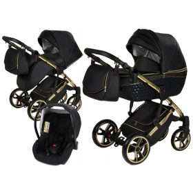  MULTIFUNKTIONALER KINDERWAGEN 3IN1 YUKON GT GOLD SITZ