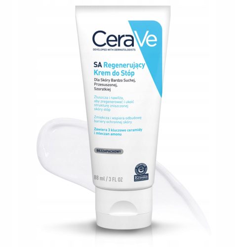 CeraVe SA Regenerierende Fußcreme für sehr trockene Haut 88ml