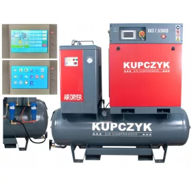 Ölkompressor Kupczyk KKS7,5/300D 270 l 10 bar