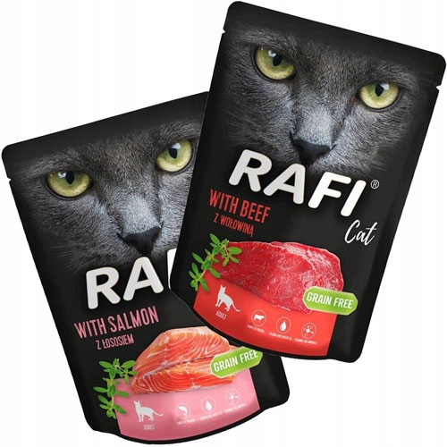  Dolina Noteci Rafi Geschmacksmischung Katzensäckchen 10x300g