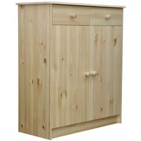    Alpherats Björbo Kommode 78 x 35 x 89 cm weiß – Kiefer matt