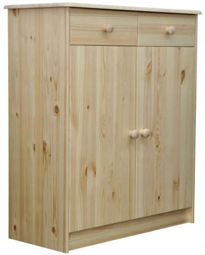  Alpherats Björbo Kommode 78 x 35 x 89 cm weiß – Kiefer matt