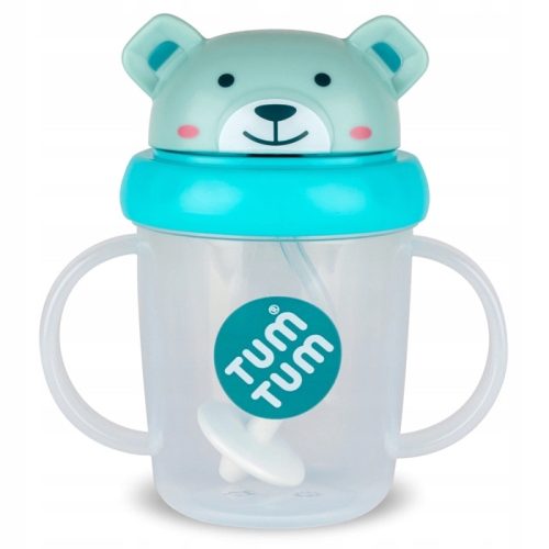  Tum Tum Boris Teddybärflasche mit Strohhalm – Serie 3.