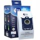  S-Bag Classic E201SM Long Performance Synthetik-Staubsaugerbeutel, 12 Stk.