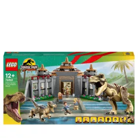    Jurassic World 76961 Besucherzentrum: Tyrannosaurus- und Raptor-Angriff