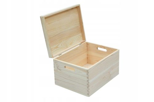 Boxen, Aufbewahrungsbehälter, Organizer Holzkiste Zakład Drzewny Jawor, Holz, geschlossen, 40x30x23 cm