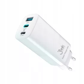    Leistungsstarkes schnelles USB-C-Ladegerät 3mk Hyper Charger 65 W