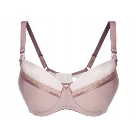  Alles brauner gepolsterter BH Mama Caffe Latte, Größe 70E