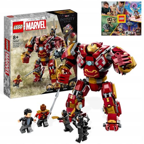  LEGO Super Heroes 76247 Hulkbuster: Kampf um Wakanda + LEGO KATALOG 2024 NEU