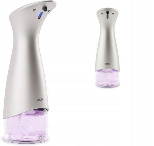 Seifenspender Berührungsloser Standseifenspender Umbra 280 ml in den Farbtönen Grau und Silber