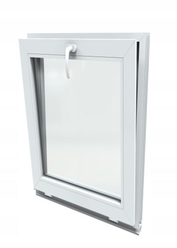 Lorac PVC-Fenster 40x60 cm, kippbar, symmetrisch, weiß