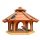  Holzvogelhaus Dacko-Wood KL4-SPM braun