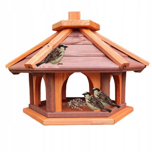  Dacko-Wood KL4-OP Vogelhäuschen aus Holz