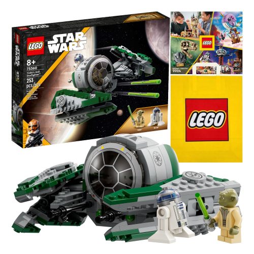  Lego STAR WARS 75360 Yodas Jedi Starfighter + 2 weitere Produkte