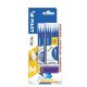  Pilot Frixion-Einsatz 0,7 Blau 9 Stück + Radiergummi