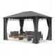 Gartenpavillon, Zelte - Toolport Pavillon 4 Wände 4 x 3 x 2,78 m