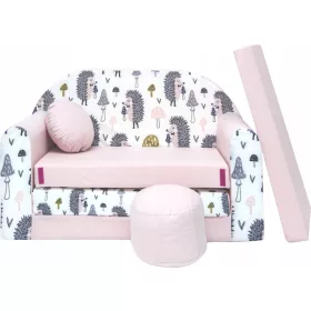  Welox SWM Sofa 98 x 170 cm, rosa Samt