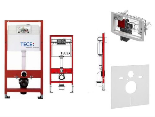Tece Alcaplast Unterputz-WC-Set
