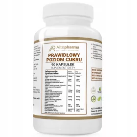   AltoPharma® Zuckerregulierung - Natürliches Kapseln für einen gesunden Blutzuckerspiegel