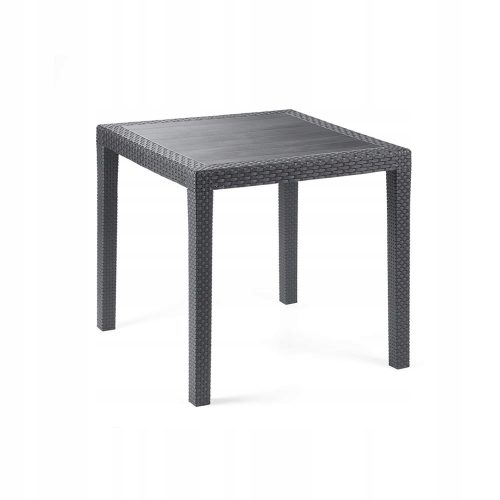 Tisch für Garten und Terrasse - Ipae Progarden Kunststofftisch, quadratisch, 79 x 79 x 72 cm