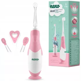  Neno Denti elektrische Zahnbürste, rosa und weiß
