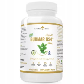   Gurmar GS4PLUS® 450mg Kapseln mit 75% Gymnemasäuren - Natürlicher Blutzuckerregulator