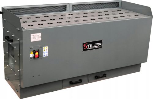 SCHLEIFTISCH 1555X510 MM 2 X ABSAUGUNG 0,55 KW