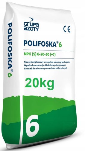 Polifoska 6 Mehrkomponentendünger von Grupa Azoty Distribution 600105495 Granulat 20 kg