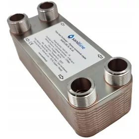  SANITLINE WÄRMETAUSCHER 24 PLATTEN 30kW 4x 1"