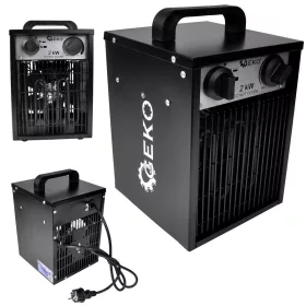    Elektroheizung FARELKA GEKO 2,0 kW THERMOSTAT 3 Leistungsbereiche Stahl