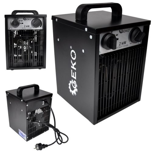  Elektroheizung FARELKA GEKO 2,0 kW THERMOSTAT 3 Leistungsbereiche Stahl
