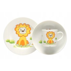  Lubiana-Geschirrset aus Edelstahl