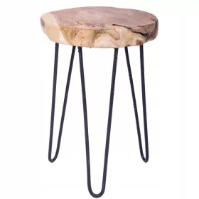  Home Styling Collection Stuhl, Stoff, Brauntöne, 1 Stk.