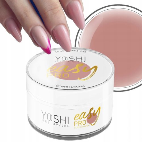  YOSHI EASY PRO AUFBAUGEL FÜR NAGELVERLÄNGERUNGSABDECKUNG NATURAL 15 g