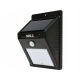 Hängende Gartenleuchten Yato Reflektorlampe 1W schwarz
