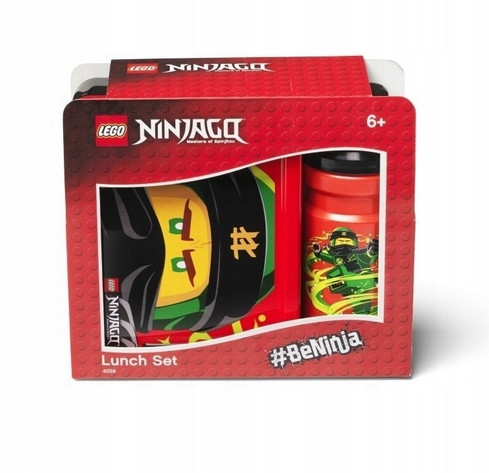  LEGO Ninjago Wasserflasche und Lunchbox-Set 390 ml