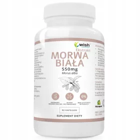   Weiße Maulbeerblatt-Extrakt 550mg 10:1, zuckerarm, 90 Vcaps® Kapseln – Natural Herbs®