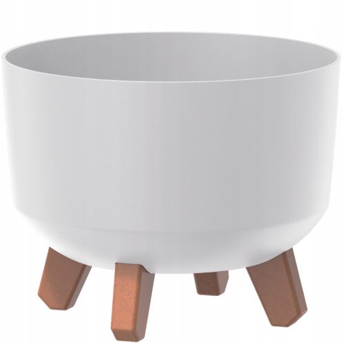  Blumentopf DTU24 29 cm x 29 x 22 cm Durchmesser 29 cm Kunststoff weiß