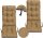  Liegestuhlauflage Gartenstuhl 123x48 beige