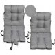  Gartenstuhlauflage Liege 96x48x7 grau