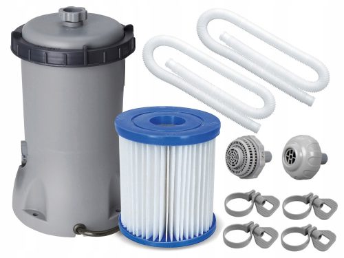 Poolpumpen und Filter Bestway 58386 Poolpumpe mit Filter, 3028l/h