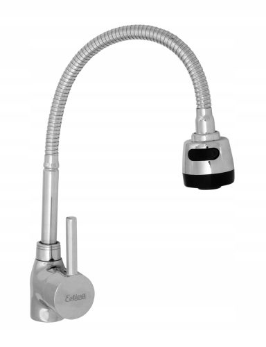 Estiva Zeo bodenstehender Küchenarmatur, Silber