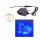  BLAUE LED-LAMPEN 100 Stk. 10M STROMKABEL
