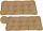  Gartenbank-Schaukelkissen 100x50 beige