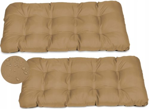  Gartenbank-Schaukelkissen 100x50 beige