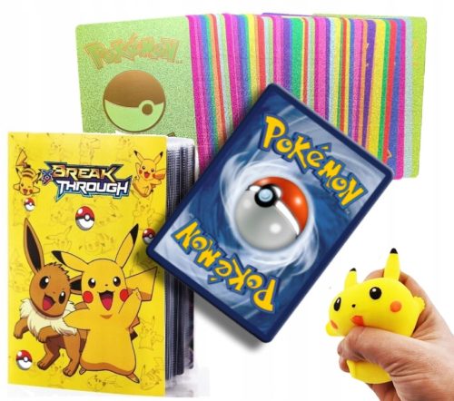  POKEMON-KARTEN-SET 55PCS+ALBUM+PIKACHU GNIOTEK