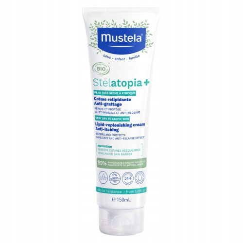 Mustela Stelatopia+ Lipid-Nachfüllcreme 150 ml - Zertifiziert Vegan